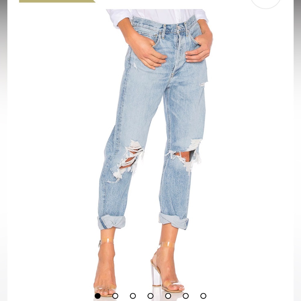 90s mid rise loose fit jeans